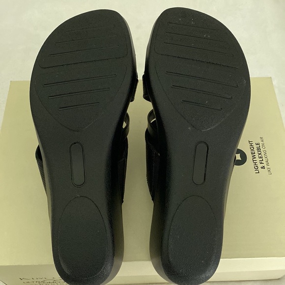 Kim Rogers Black sandals NIB - Picture 3 of 8